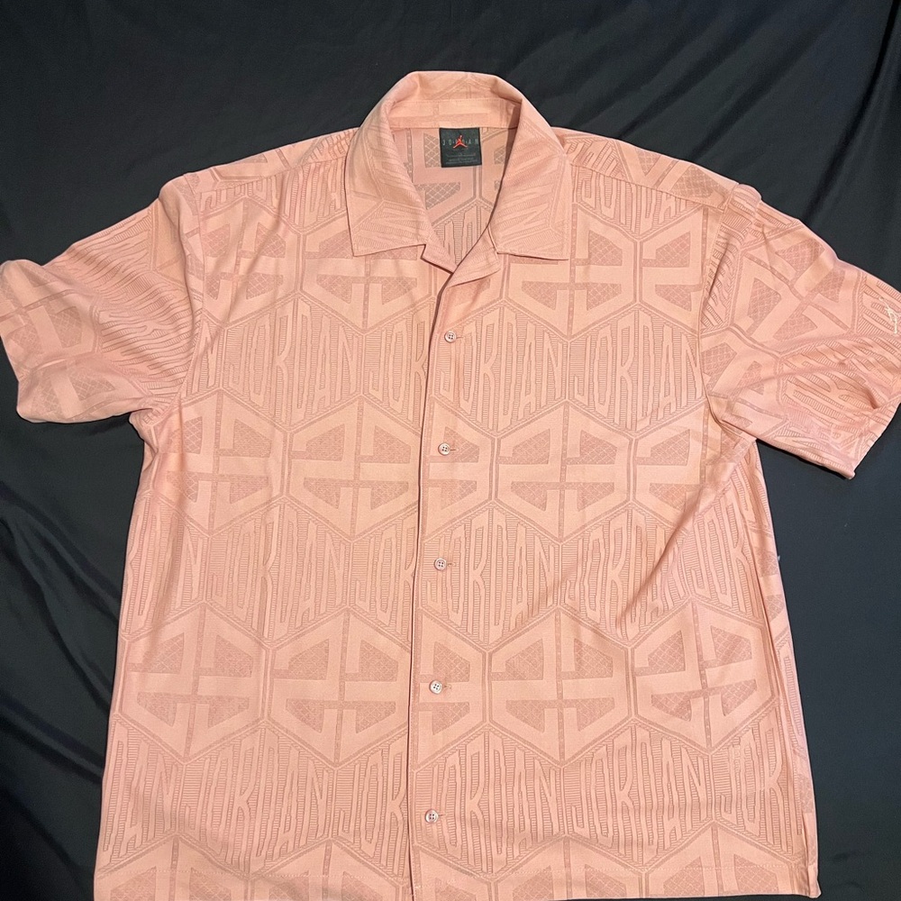 Nike Jordan Flight Short Sleeve Knit Top Lastpink HF9363-685